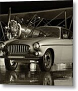 Volvo P1800 Coupe From 1961 Metal Print