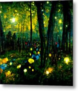 Walking Through The Fairy Forest, 01 Metal Print