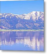 Washoe Valley Overlook Panoramic Metal Print