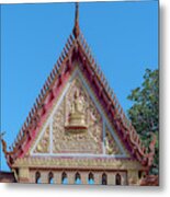 Wat Si Ubon Rattanaram Temple Gate Dthu1188 Metal Print