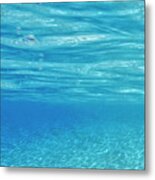 Water And Sky Triptych - 1 Of 3 Metal Print