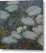 Water Lilies Nr 24 Metal Print