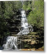Waterfall - Panther Falls, Ga. Metal Print