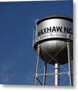 Waxhaw Water Tower In North Carolina Metal Print