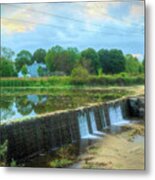 Wehr's Dam In October Metal Print