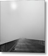 When The Fog Rolled In Metal Print