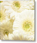 White Flower Bouquet Metal Print