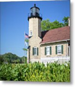 White River Light Spring Morning Metal Print