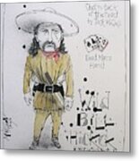 Wild Bill Hickok Metal Print