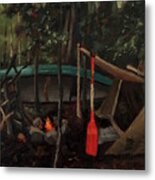 Wilderness Painting N54 Metal Print