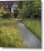 Wildflower Meadow, Great Dixter House And Gardens Metal Print