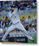 Wily Peralta Metal Print