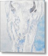 Winter Guardian Metal Print