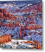 Winter Sinking Ship And Hoodoos Bryce Canyon National Park Metal Print
