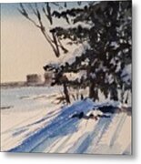 Wintery Afternoon Metal Print