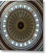 Wisconsin State Capitol Dome Metal Print