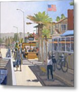 World Famous Restaurant And Woody's Breakfast And Burgers - Pacific Beach, San Diego, California Metal Print