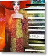 World... Metal Print