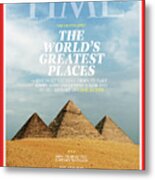 World's Greatest Places 2023 - Giza, Egypt Metal Print