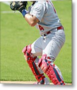 Yadier Molina Metal Print