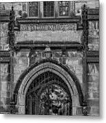 Yale Calhoun College Bw Metal Print