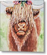 Year Of The Ox Metal Print