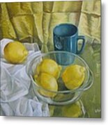 Yellow Metal Print