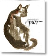 Your Purr Metal Print