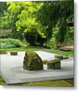 Zen Garden Metal Print