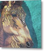 Zorse Horse Metal Print