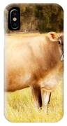 Dreamy Jersey Cow IPhone Case