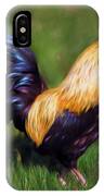 Stewart The Bantam Rooster IPhone Case