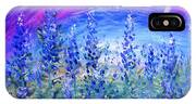 Abstract Bluebonnets IPhone Case