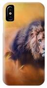 Lion - Pride Of Africa 3 - Tribute To Cecil IPhone Case