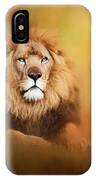 Lion - Pride Of Africa I - Tribute To Cecil IPhone Case
