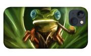 Inspector Frog - iPhone Case Product by Matthias Zegveld