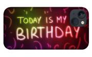 Today Is My Birthday - iPhone Case Product by Matthias Zegveld