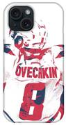 Alexander Ovechkin WASHINGTON CAPITALS PIXEL ART 9 Greeting Card by Joe  Hamilton