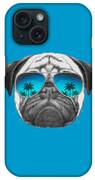Pug Dog with sunglasses Poster by Marco Sousa - Pixels