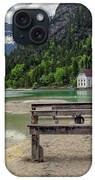 Yachthafen Plansee iPhone Case