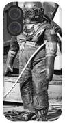 Deep Sea Diving Suit, C.1930-40s iPhone Case Deep Sea Diving Suit, C.1930-40s iPhone Case