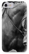 Elegance - Dressage Horse IPhone Case by Michelle Wrighton