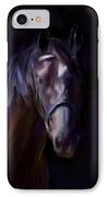 Dark Horse IPhone Case by Michelle Wrighton