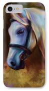 Horse Of Colour IPhone Case by Michelle Wrighton