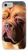Stormy Dogue IPhone Case by Michelle Wrighton