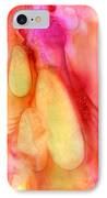 Abstract Painting - In The Beginning IPhone Case by Michelle Wrighton