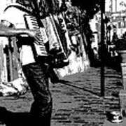 Accordioniste Poster