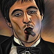 Al Pacino-godfather Poster