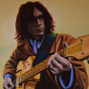 Neil Young Painting Poster