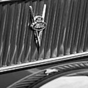 1937 Ford Pickup Truck V8 Emblem Poster